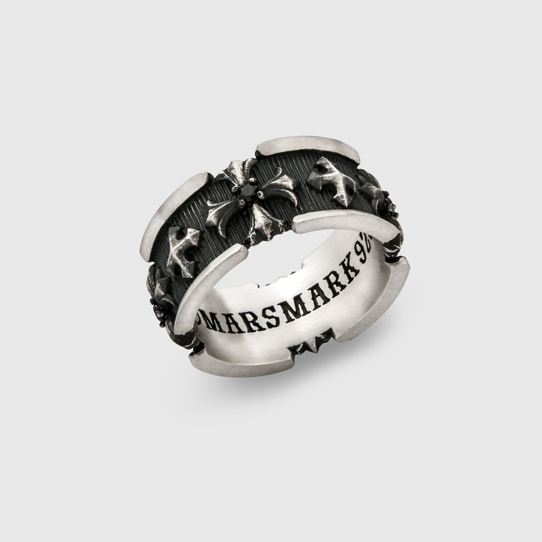 ☆MARS MARK☆ Gemini Ring M145 tungsten-gm-8mm-engraved-